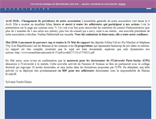 Tablet Screenshot of femmesetsciences.fr